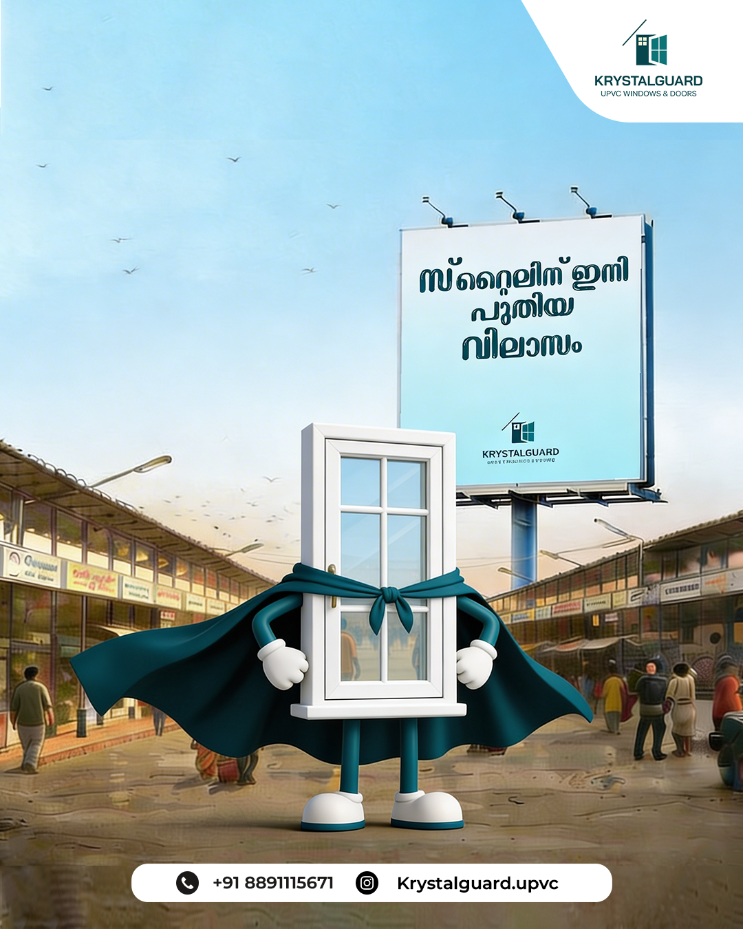 KrystalGuard UPVC Windows poster